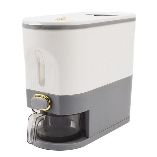 Healifty Boîte De Stockage De Riz Hermétique Distributeur De