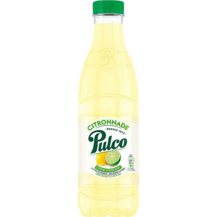 Pulco Boisson au citron et citron vert 1 L