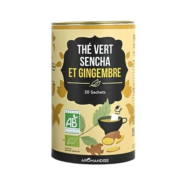 Duo thé vert Sencha et gingembre