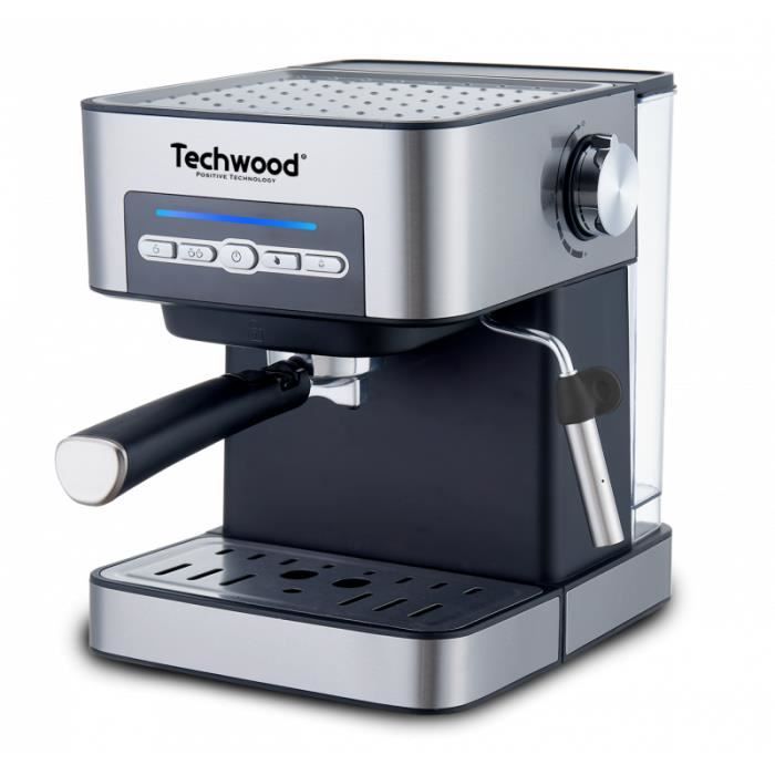 Cafetière Expresso -INOX-15 bars (pompe italienne)(café moulu ou dosettes souples)1,6L