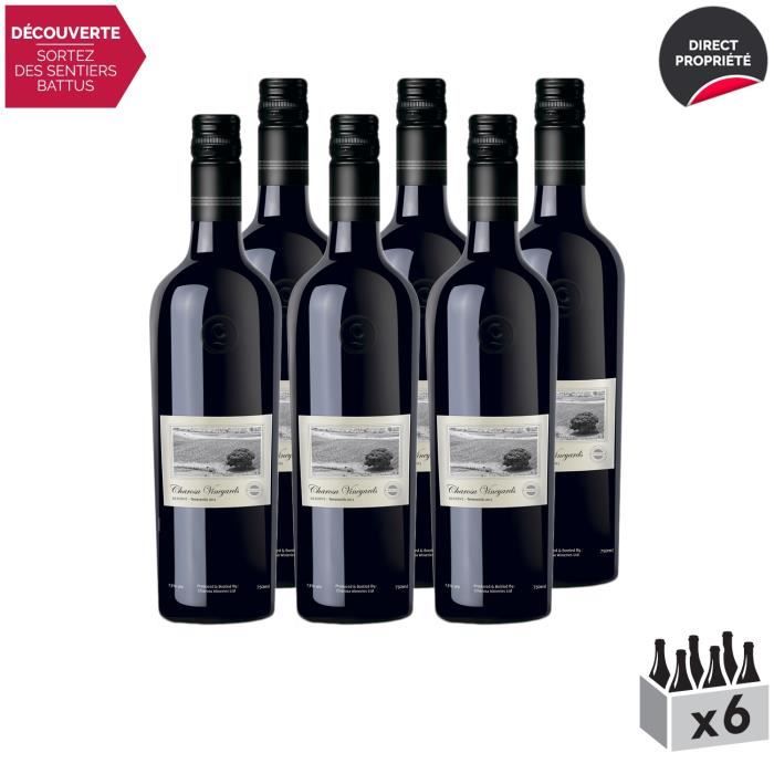 Nashik Réserve Tempranillo Rouge - Lot de 6x75cl - Charosa Vineyards - Vin . Rouge - Origine Inde - Cépage Tempranillo