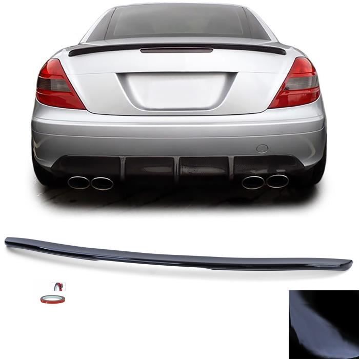SPOILER BECQUET DE COFFRE NOIR BRILLANT LOOK AMG MERCEDES SLK R171 DE 03/2004 A 03/2011