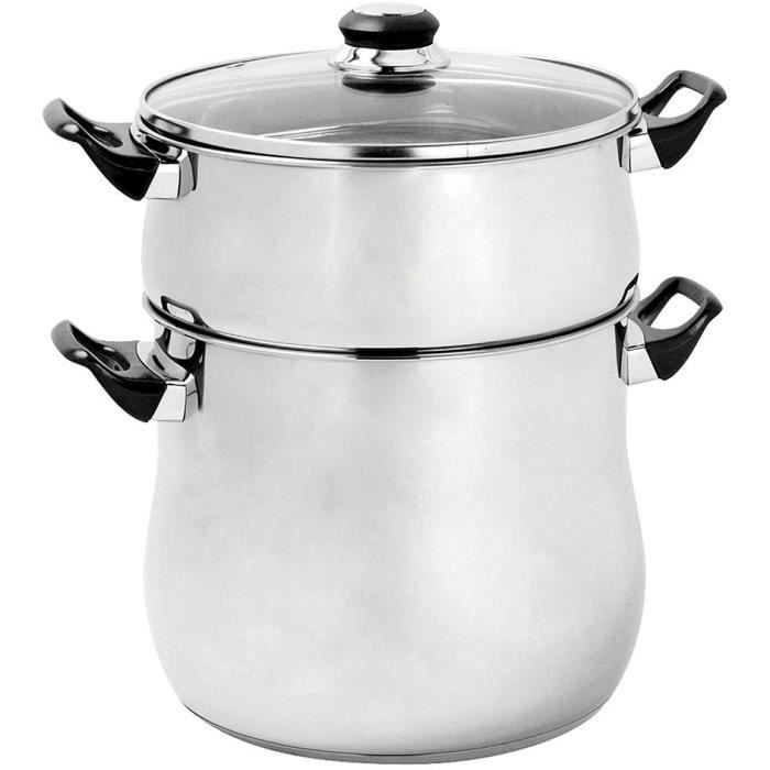 CREALYS 505707 couscoussier inox 8l induction