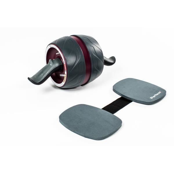 Roue abdominale Ab Carver Pro de Perfect Fitness, sculpte confortablement les muscles des bras, épaules, pectauraux et abdominaux