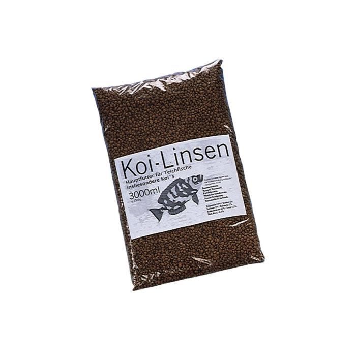 Nobby Koi-Lentilles Nourriture pour Poisson 3000 ML