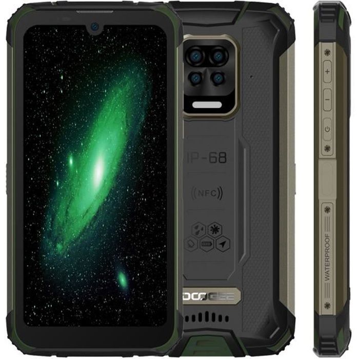 DOOGEE S59 Pro Smartphone IP68 Étanche Robuste 128 Go 10050mAh Batterie Écran 5.71- Octa core Téléphone mobile 4G NFC GPS - Vert
