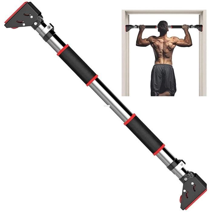 DIP STATION De Traction Porte Barre De Musculation Murale sans Fixation Ajustable en Acier Inoxydable Fixation Sucircre Et Rapi157