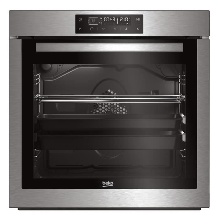 Beko BIR36400XOS, Grand, Four électrique, 82 L, 3100 W, 82 L, 2 étagères