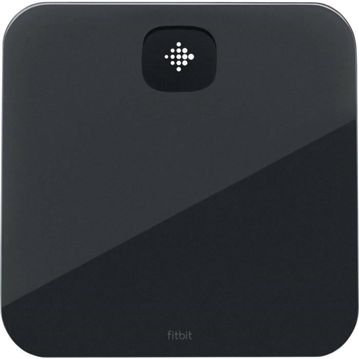 FITBIT Aria Air - Balance connectée - Jusqu'à 8 utilisateurs - Noir