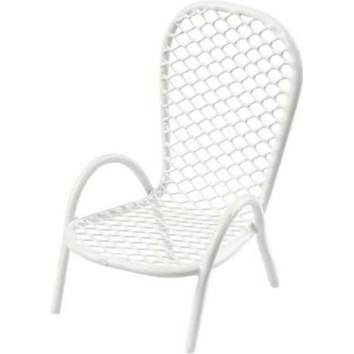 Mini chaise jardin blanche