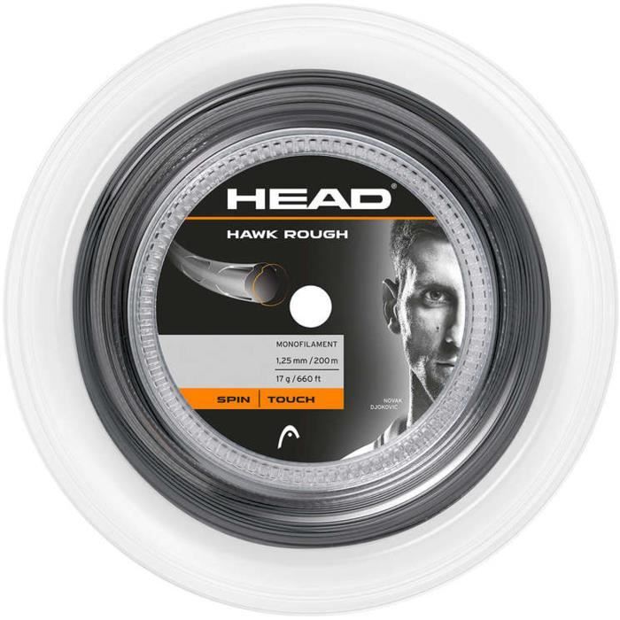 Bobine Head Hawk Rough 200m - Couleur:Noir Jauge:125