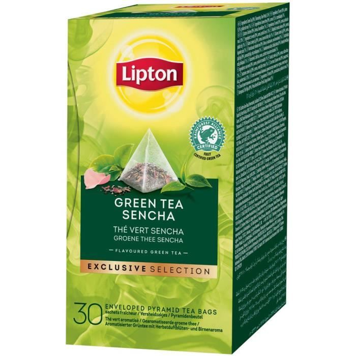 Exclusive Selection Boîte de 30 sachets de thé vert Sencha