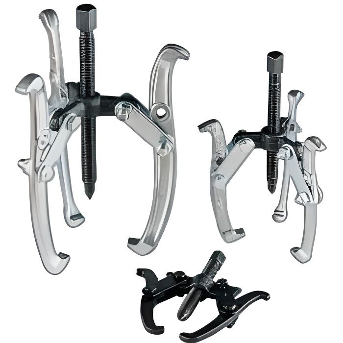 Brüder Mannesmann Kit d'extracteur de roulement 3 pcs 75-150 mm 291-3