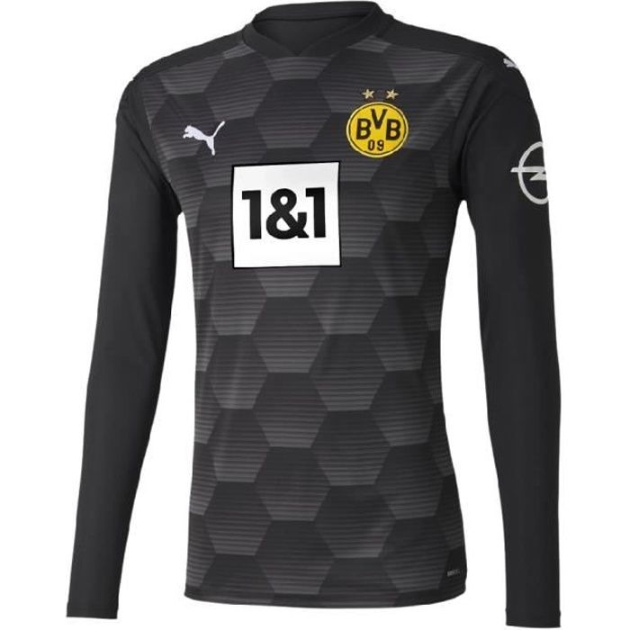 BVB Dortmund Maillot gardien noir enfant Puma 2020-2021 Replica