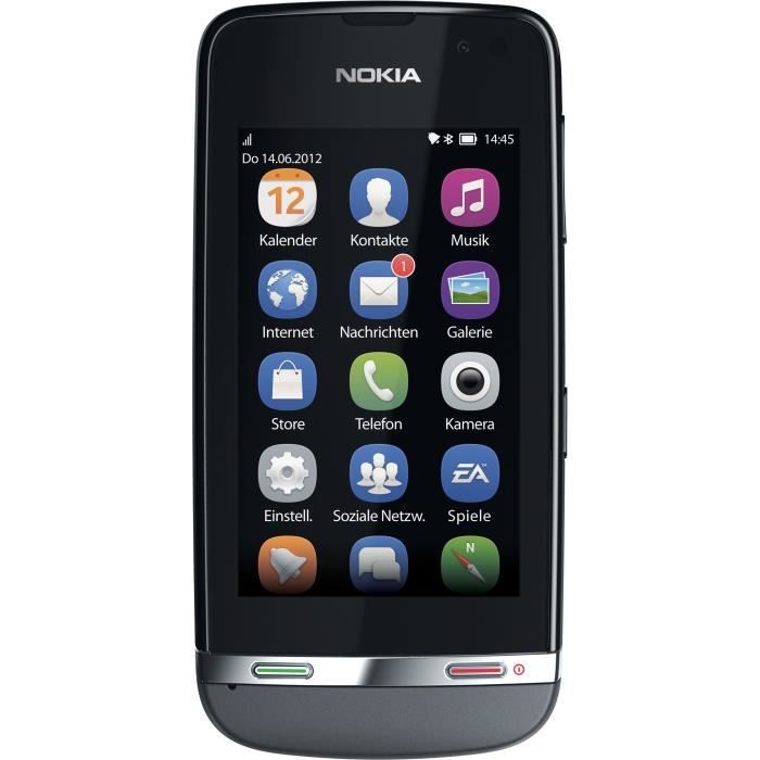 Nokia Asha 311 Smartphone débloqué (écran de 7,6 cm 3 (-)-Appareil photo 3,2 MP GPS)