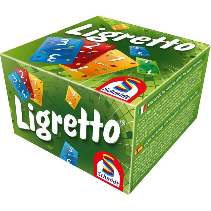 Ligretto - Jeu de cartes - Vert - SCHMIDT AND SPIELE