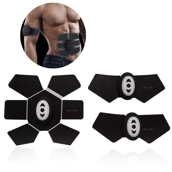 TD® Ceinture de tonification abdominale + fessiers - Electrostimulation avec le Set Tonifier Abdos, Biceps, Fessier