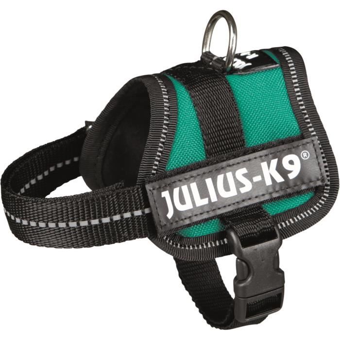 Harnais Power Julius-K9 - Baby 1 - XS : 30-40 cm-18 mm - Vert - Pour chien