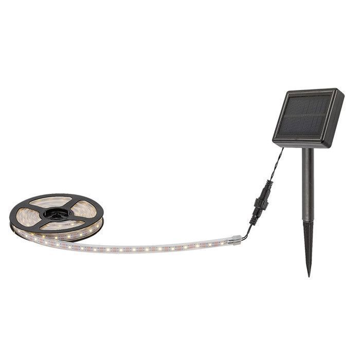 Rabalux lampe solaire bande extérieure LED IP44 300 cm Ansoo