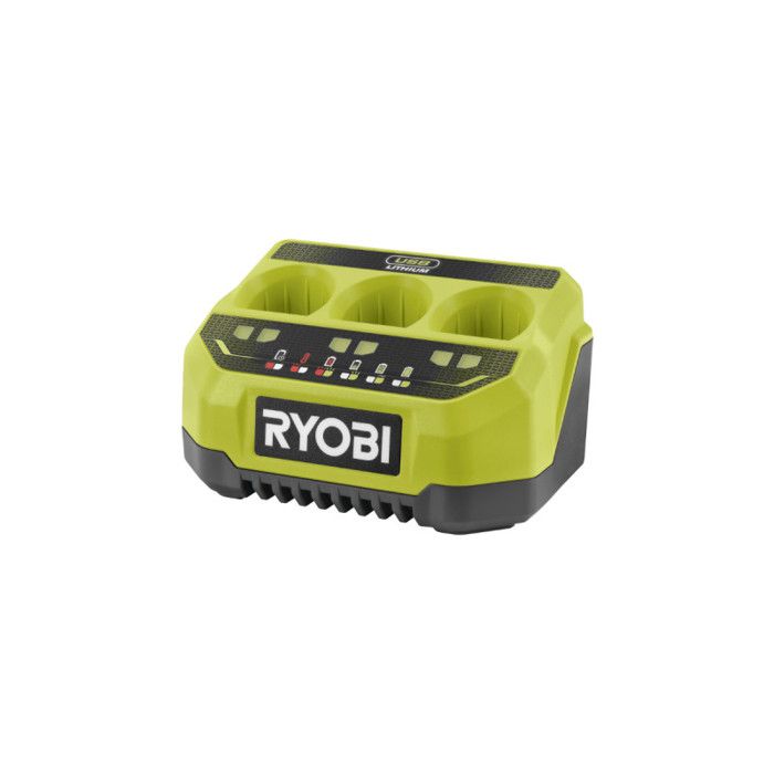 Chargeur séquentiel 3 ports RYOBI 4V USB Lithium 2 0Ah RC43P - vue 2