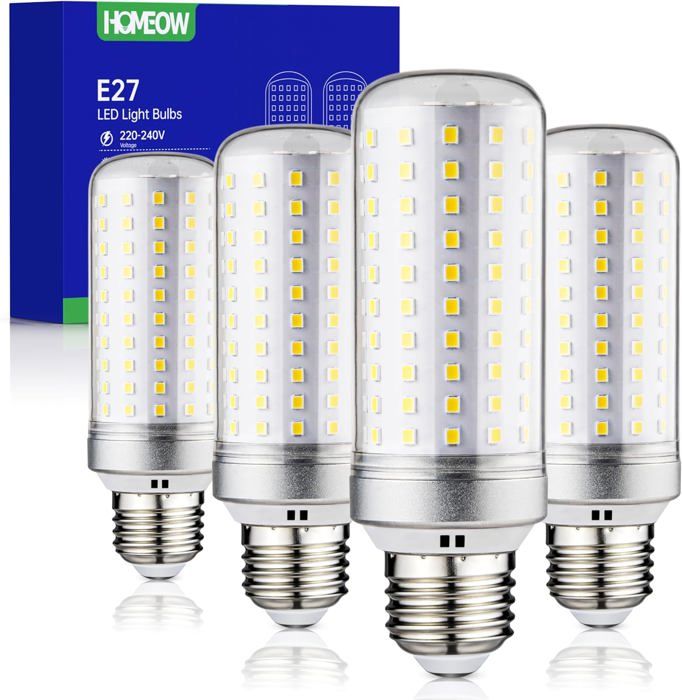 Ampoule LED E27 Blanc Neutre 4000K 25W 2500LM Ampoules E27 LED