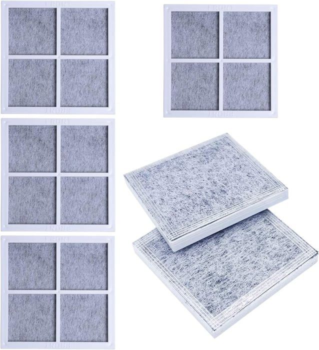 Lot de 3 filtres à air de rechange pour air frais, filtre à air pour réfrigérateurs/réfrigérateurs/purificateurs d'air LG LT120F, LFX31925SW, LFX31925SB, Kenmore 469918
