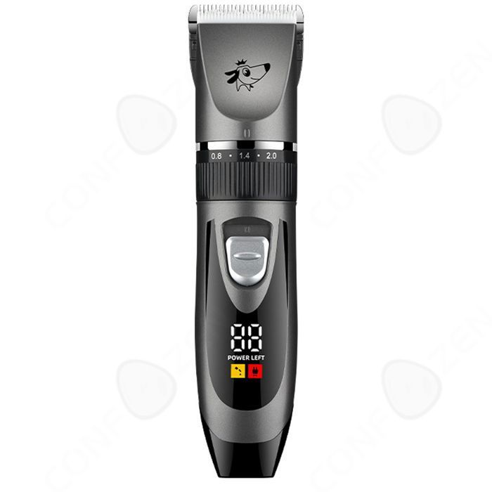 Meilleurs prix pour C Tondeuse chien 18,5x4,5cm tondeuse pour chien avec 4 peignes et USB affichage LED à cristaux liquides trois vitesses tondeuse