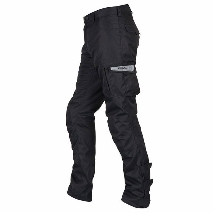 Pantalon Moto WAYNE Certifié CE - Coupe Slim Cargo, Protections Genoux/hanches Amovibles