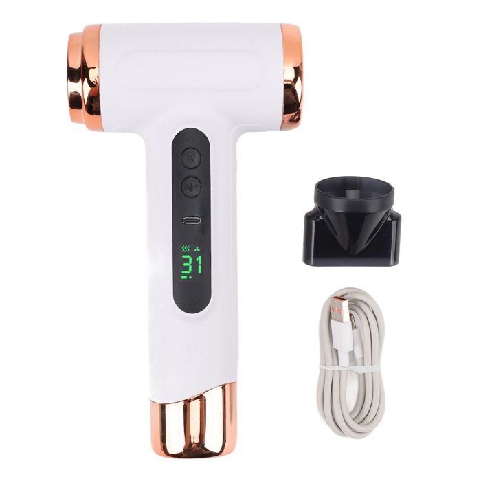 SURENHAP sèche-cheveux portable Sèche-cheveux sans fil 15000mAh sèche-cheveux rechargeable USB