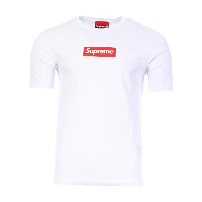 Supreme Box T Shirt Supreme Grip T-shirt Blanc Homme Supreme Grip