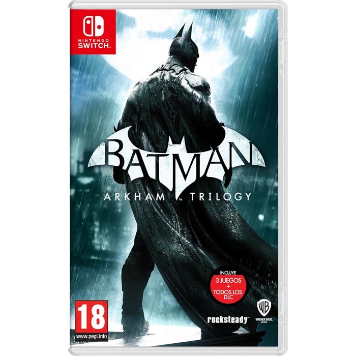 Batman Arkham Trilogy Nintendo Switch Warner Bros - vue 5