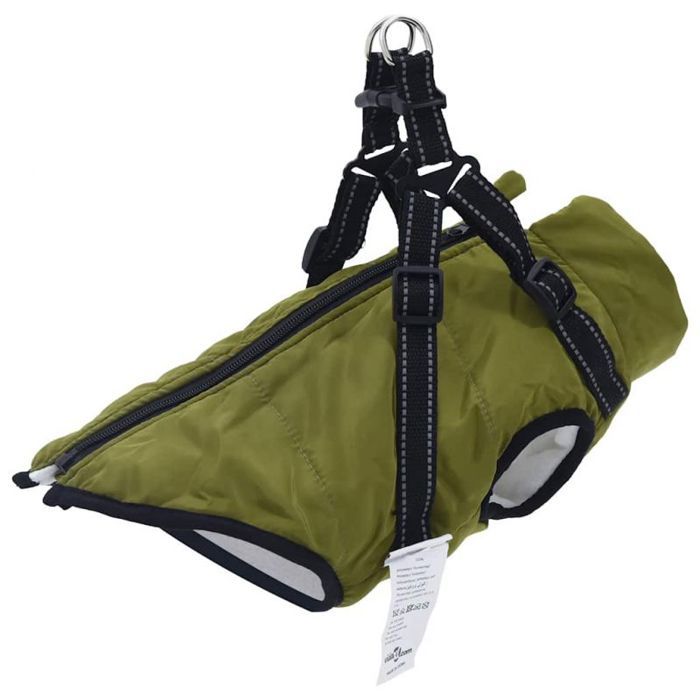 Manteau dhiver pour chien - VIDAXL - 4019895 - Harnais intégré réglable - Imperméable - Doublure polaire