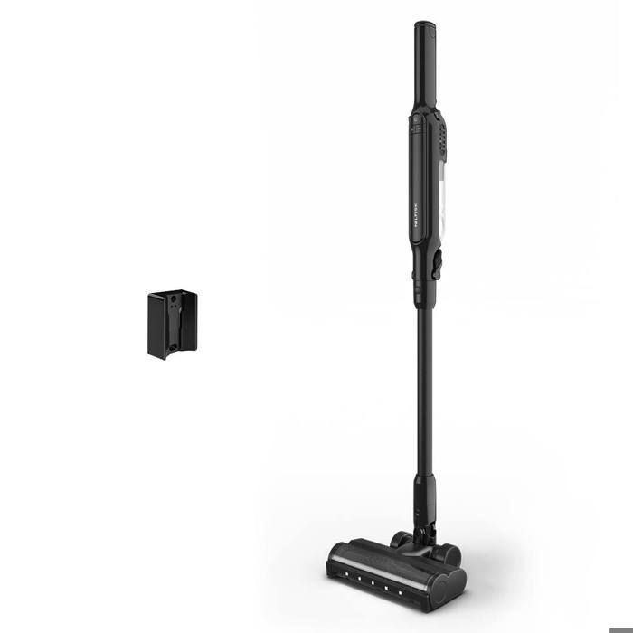 Nilfisk MOVE Aspirateur Balai Sans Fil – 2-en-1 Léger Autonomie ~30 min Idéal Sols Durs & Tapis - Noir