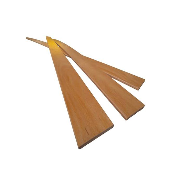 Lattes de remplacement - EBAC LITERIE - Lot 3 grandes lattes 1600 mm - Hêtre 7 plis - Embouts clipsables - Pour BZ/clic-clac Lattes de remplacement - EBAC LITERIE - Lot 3 grandes lattes 1600 mm - Hêtre 7 plis - Embouts clipsables - Pour BZ/clic-clac