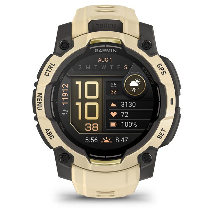 Garmin Instinct 3 AMOLED GPS 45mm AMOLED Unisexe Étanche 10ATM SpO2 Pulsomètre - vue 2