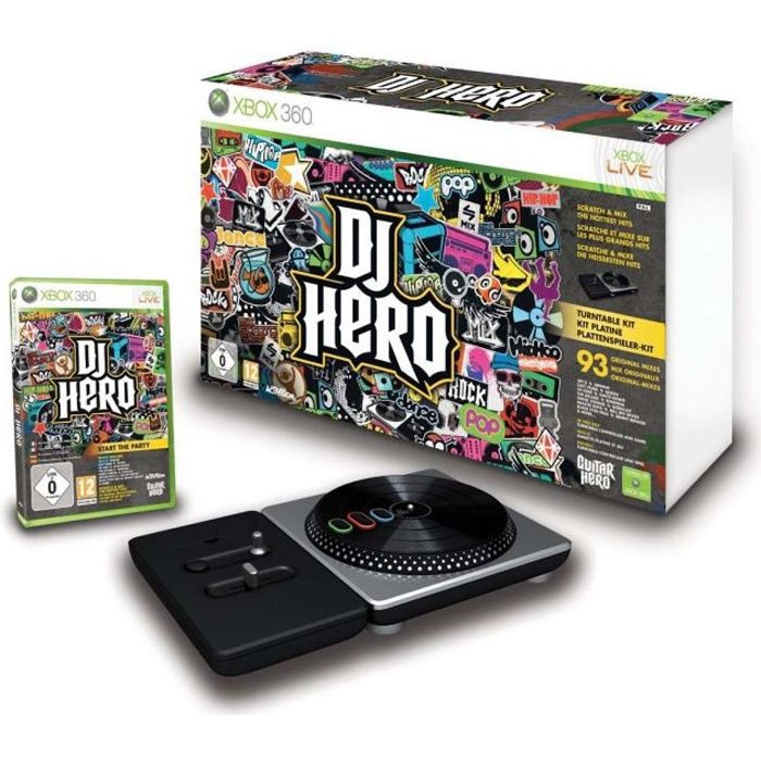 L Jeu Bundle Xb360 Dj Hero
