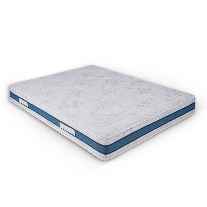 ALPES BLANC - Matelas Ariane Très Haute Résilience Mousse confort exceptionnel ALPES BLANC - Matelas Ariane Très Haute Résilience Mousse confort exceptionnel