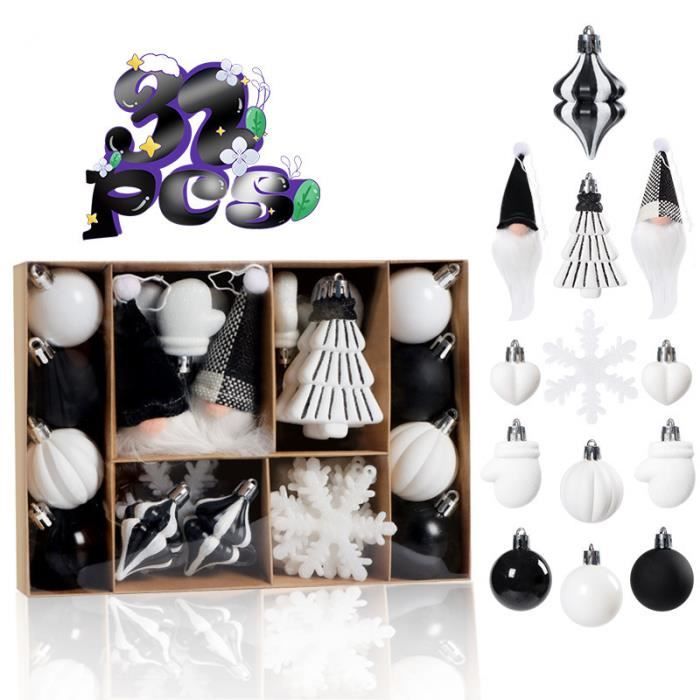 Fond Rouge De Noël Avec De Petites Boules Blanches D'arbre De Noël Et