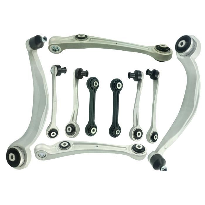 Kit Bras de Suspension de contrôle avant incluent 10 pcs Pour Audi A4