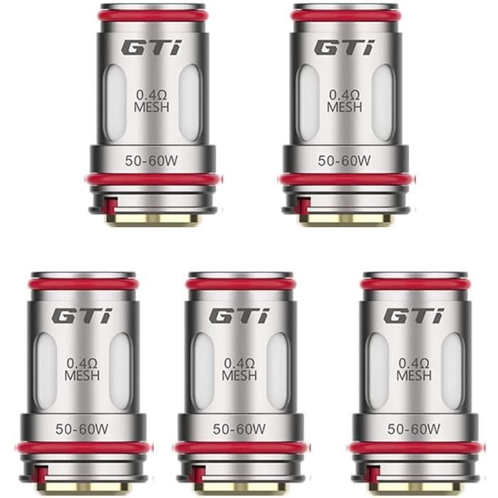 GTi Mesh Coil 0.4ohm | 5pcs Original Head Vaporizer For E Cigarette iTank  Pod Target 100 Target 200 Target 80 Kit (GTi Mesh coi[608] - Cdiscount Au  quotidien