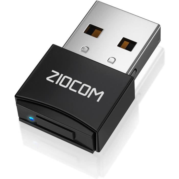 Adaptateur Audio USB Dongle Bluetooth pour Laptop-Ordinateur-PS4-PS5, Clé  Bluetooth 5.0 Dongle USB Audio Emetteur, Support Audi A29