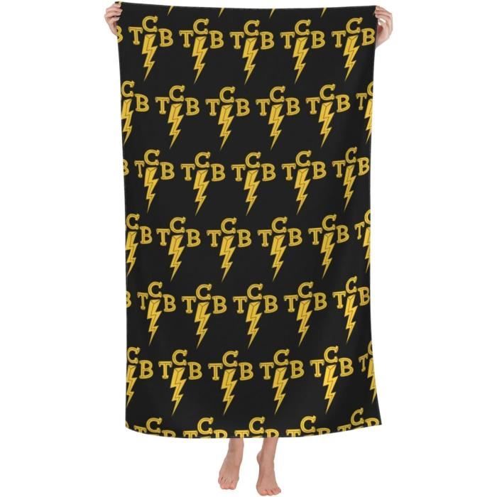 Serviette De Plage Elvis Presley Extra Large Sans Sable - Séchage Rapide Pour Voyage Et Vacances
