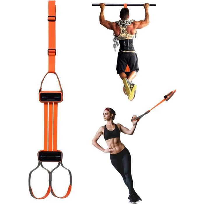 Lot De 4 Bandes De Résistance Fitness - Aide Aux Tractions, Exercices à Domicile - En Latex, Pour Débutants Ou Confirmés