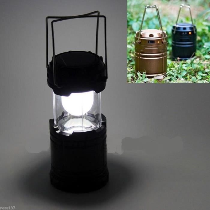 lampe / lanterne telescopique rechargeable à batterie 230v & à piles outdoor
