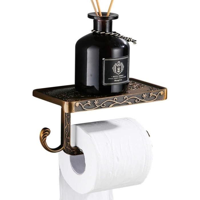 Suppor Porte Papier Toilette, Porte-Papier Avec Etagère En