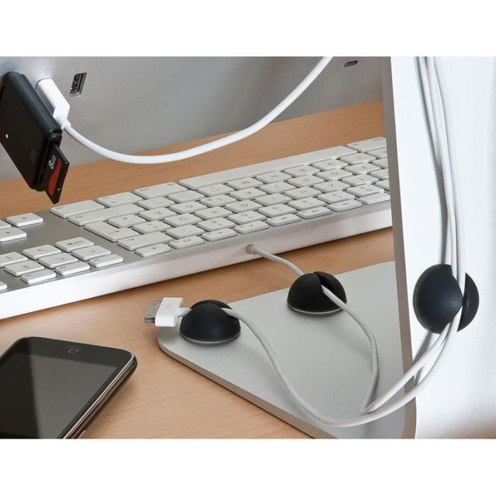 Guide Cables Pour Bureau 5 Pcs Achat Vente Goulotte Cache Fil Guide Cables Pour Bureau 5 Cdiscount