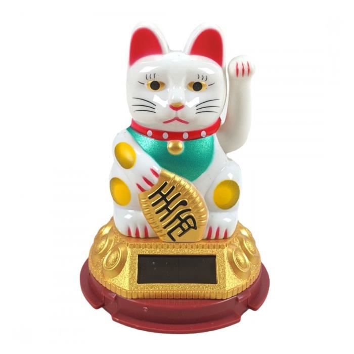 Maneki Neko Céramique Blanc - Chat Japonais | Art Saigon © Boutique