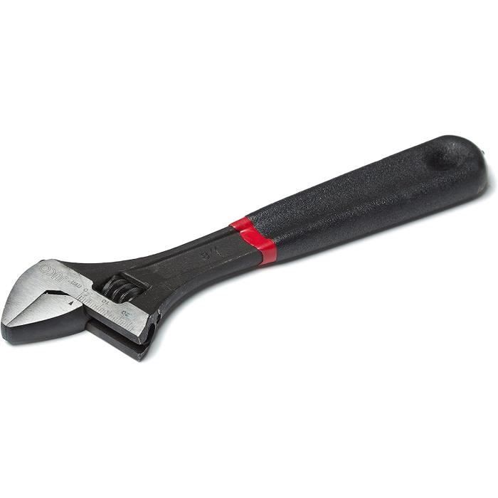 SENRISE Clé à Pipe De Type Stilsons 20,3 Cm Clé De Plomberie Robuste Et Réglable Outil Pour Réparation Et Plomberie (serrage Maximum : 33 Mm