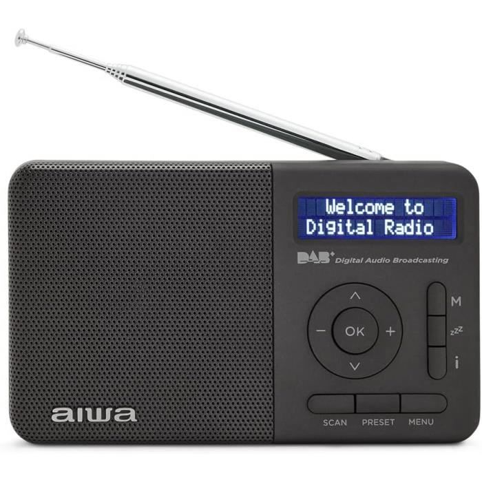 Rd-40Dab-Bk: Radio Portable Numérique Rechargeable (Dab-Dab+-Fm,Haut ...