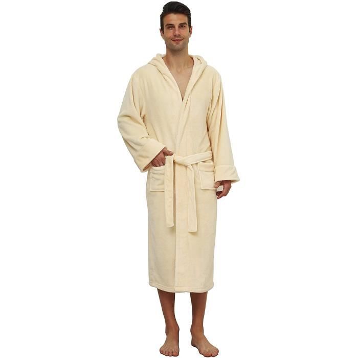 robe de chambre microfibre